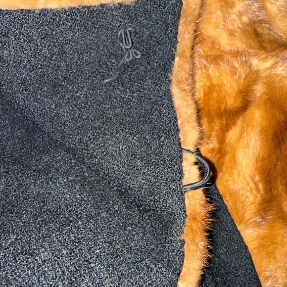 Vintage 1930s Elegant Art Deco Black Bouclé Wool Coat with Fur Collar - Picture 4 of 12